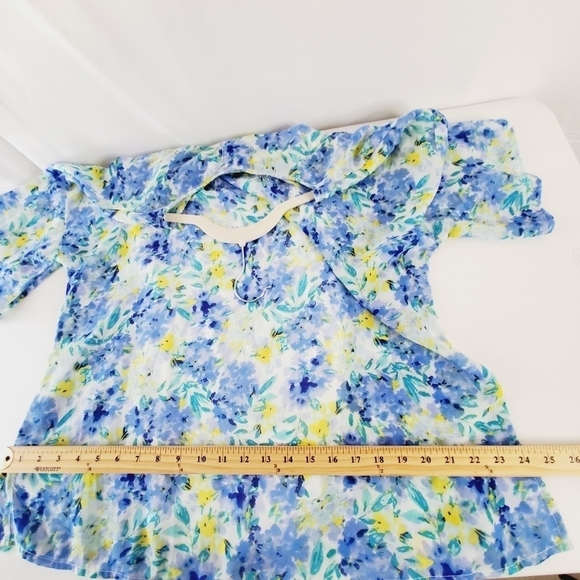 Jason Wu Embroidered Floral Blouse And Cami Size M Sheer Loose Flowy Top Beaded - Picture 10 of 16